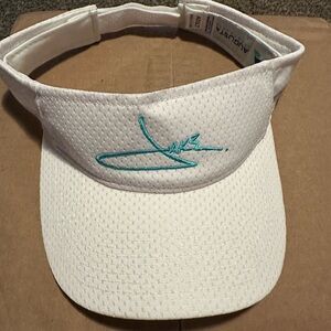 Jake Owen White Visor
